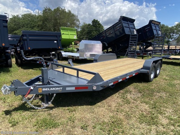 2022 Belmont 82X18 HD Equipment Trailer 14K LB GVWR available in Englewood, FL