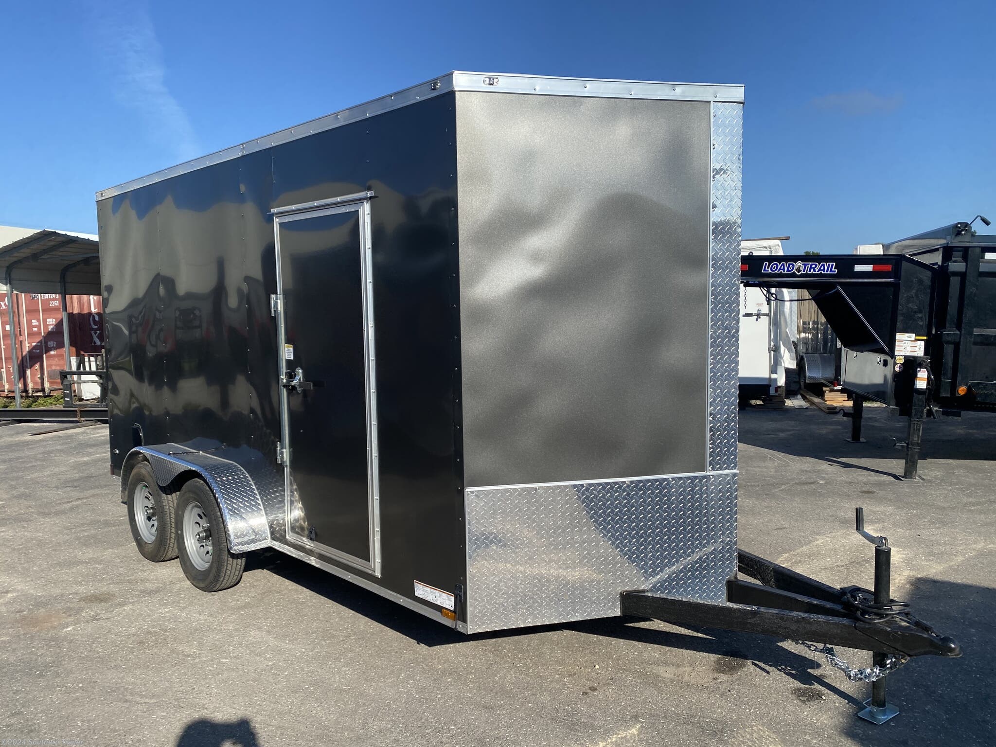 7x14 Cargo Trailer for sale | New Anvil 7X14 Extra Tall Enclosed Cargo ...