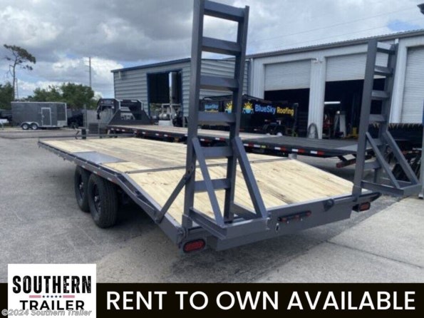 2023 Down 2 Earth 102X24 Deckover Equipment Trailer 14K GVWR available in Englewood, FL