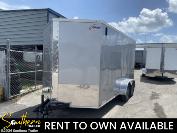 2024 Xtreme 7X14 Enclosed Cargo Trailer 7K GVWR available in Englewood, FL