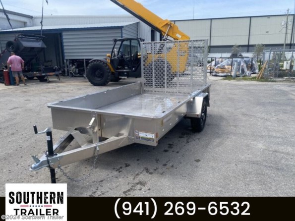 2024 Belmont 72X10 Aluminum Utility Trailer 2990 GVWR available in Englewood, FL
