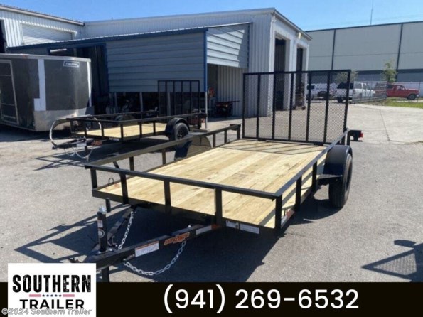 2024 Down 2 Earth 76X12 Angle Utility Trailer 2990 GVWR available in Englewood, FL