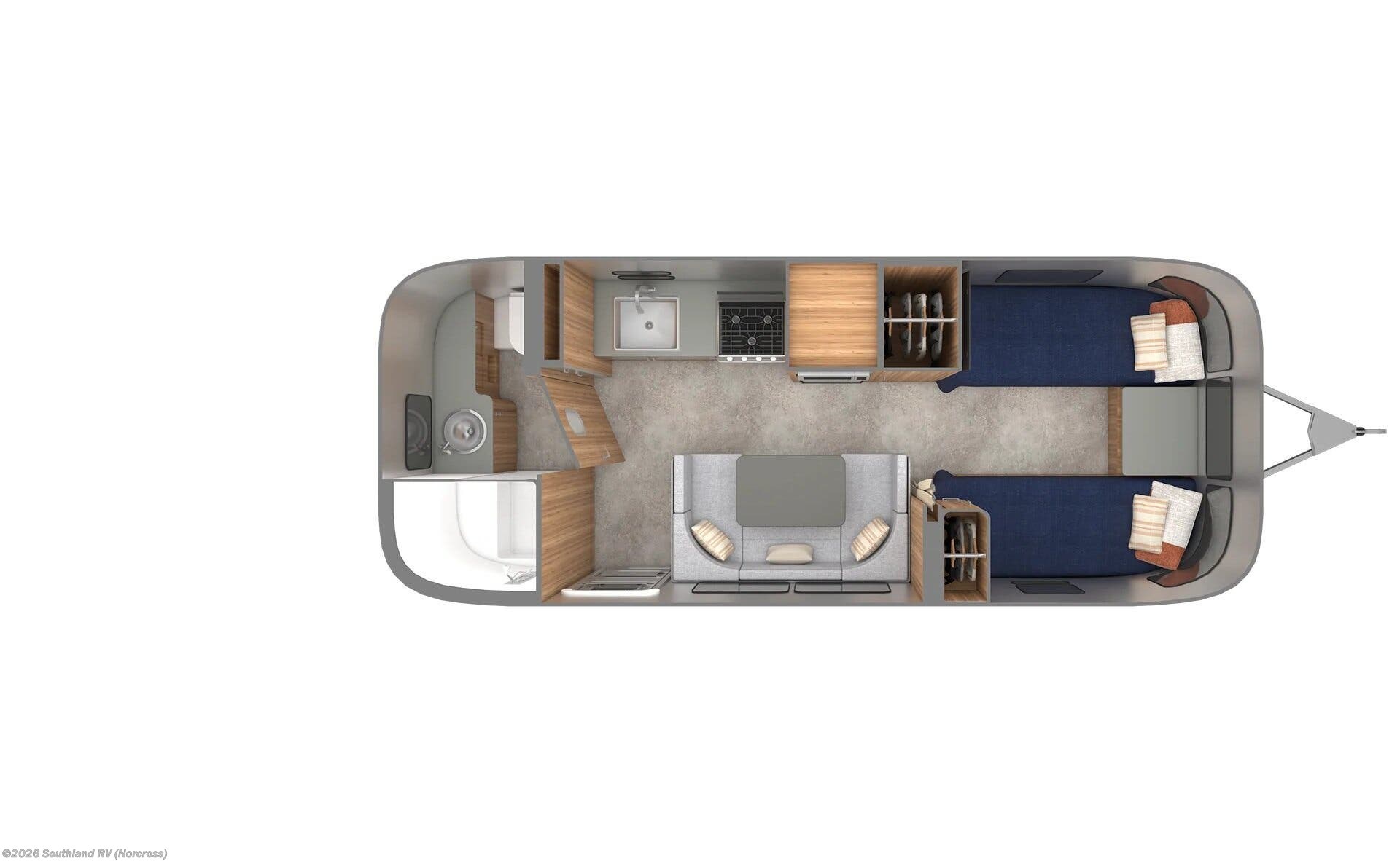 New 2027 Airstream Trade Wind 23FB Twin available in Norcross, Georgia