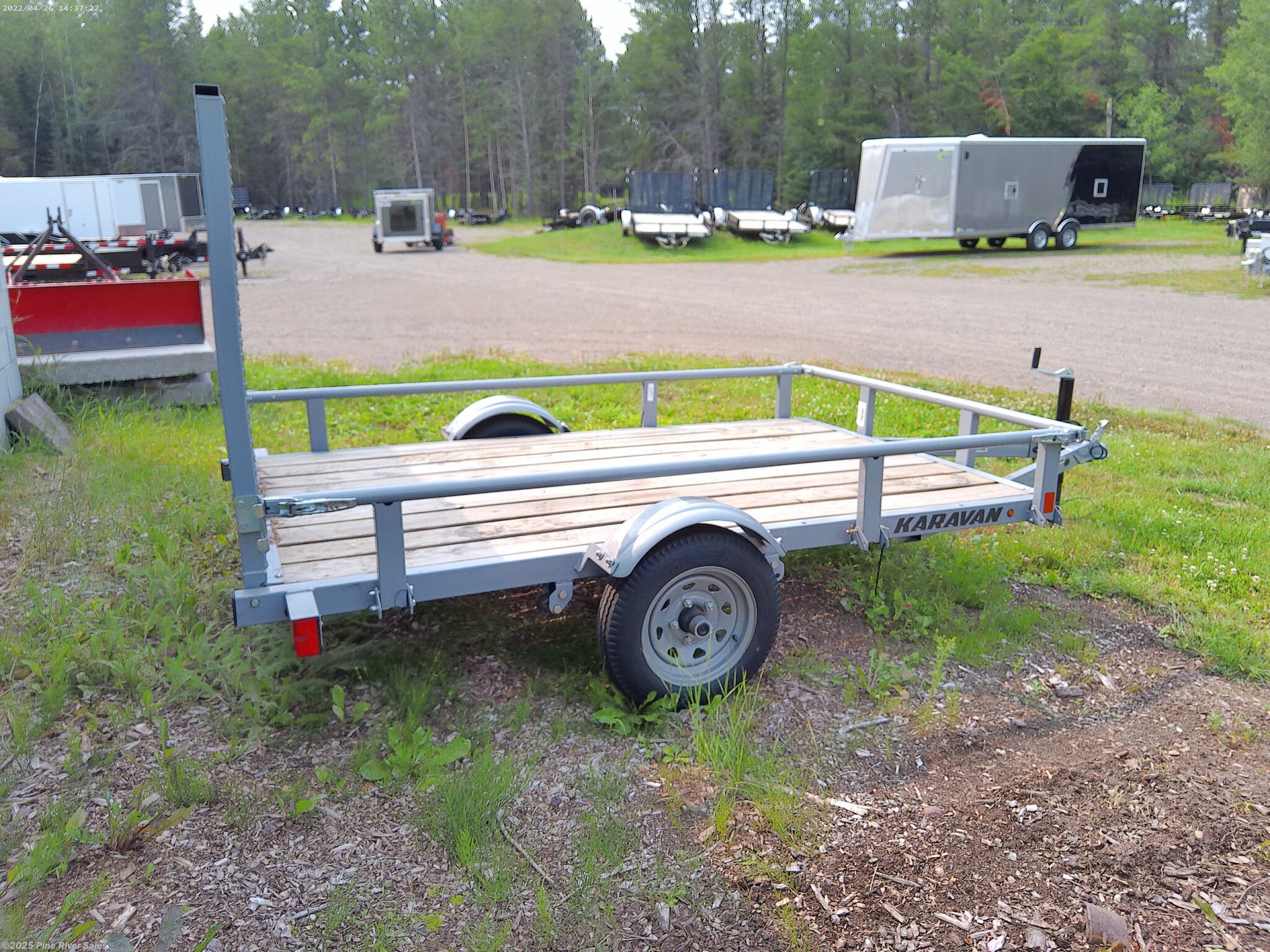 5x8 Utility Trailer for sale Used Karavan Utility Trailer TrailersUSA