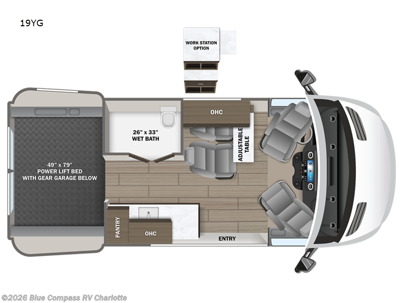 New 2026 Entegra Coach Launch 19YG available in Concord, North Carolina