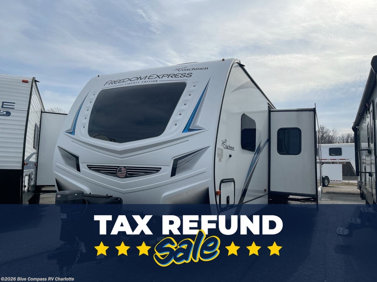 Used 2021 Coachmen Freedom Express Liberty Edition 320BHDSLE available in Concord, North Carolina