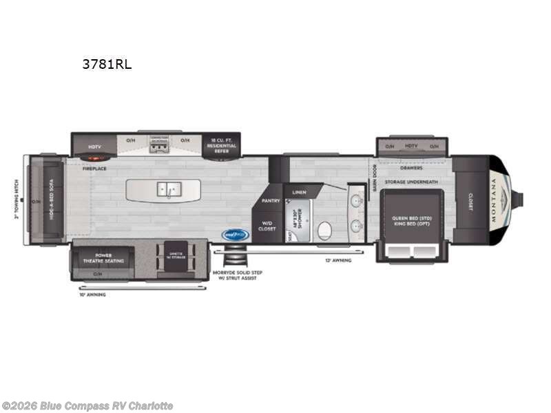Used 2021 Keystone Montana 3781RL available in Concord, North Carolina