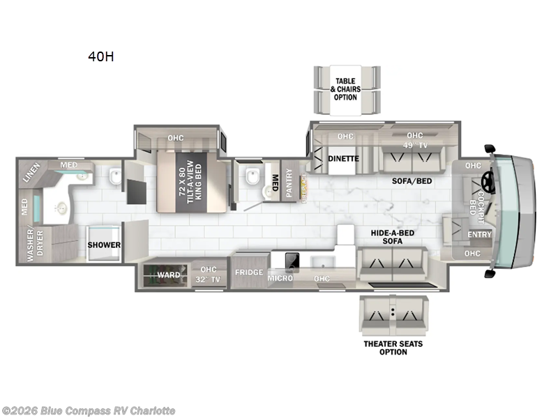New 2026 Forest River Berkshire XL 40H available in Concord, North Carolina