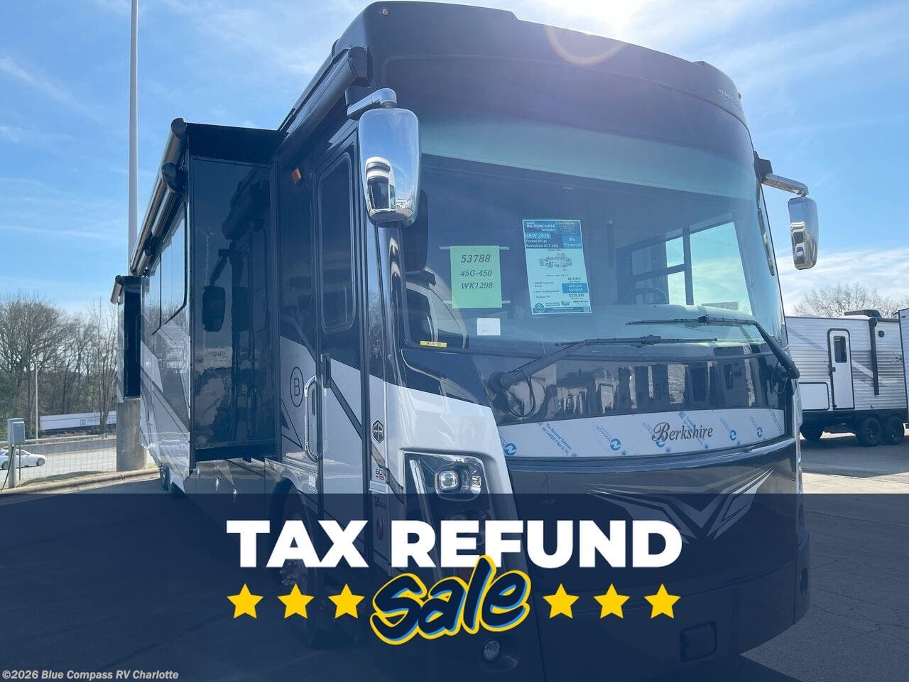 New 2026 Forest River Berkshire XLT 45G available in Concord, North Carolina