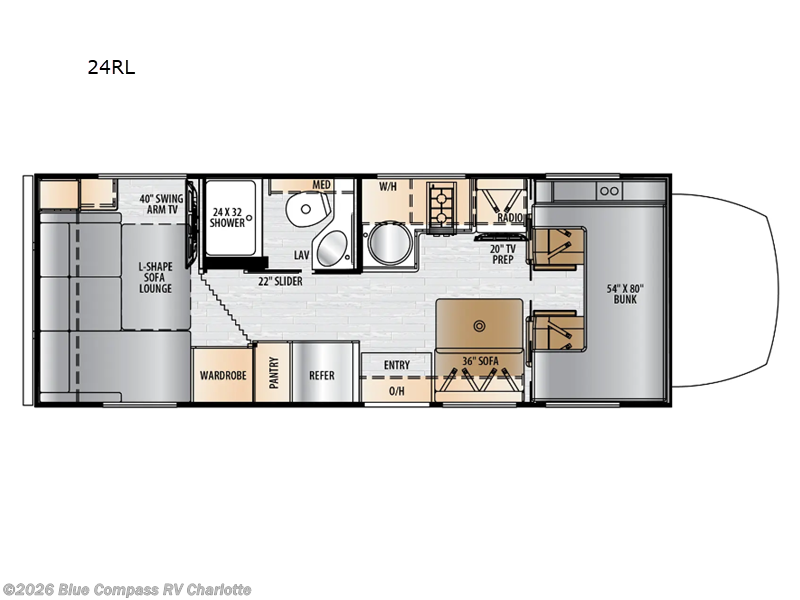 Used 2024 East to West Entrada M-Class 24RL available in Concord, North Carolina