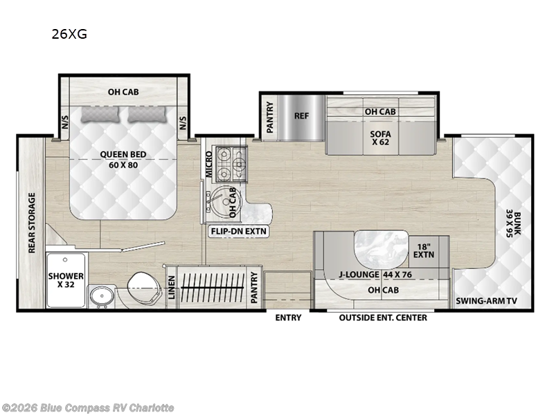 Used 2024 Coachmen Cross Trail XL 26XG Ford E-450 available in Concord, North Carolina