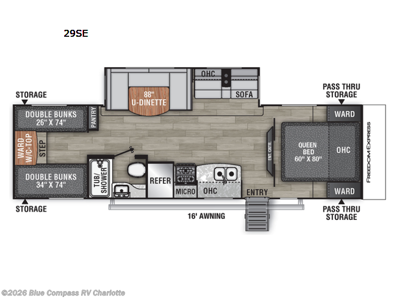 Used 2023 Coachmen Freedom Express Select 29SE available in Concord, North Carolina