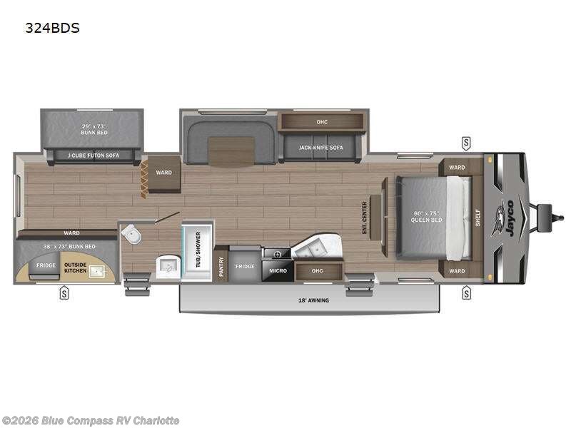 Used 2023 Jayco Jay Flight 324BDS available in Concord, North Carolina