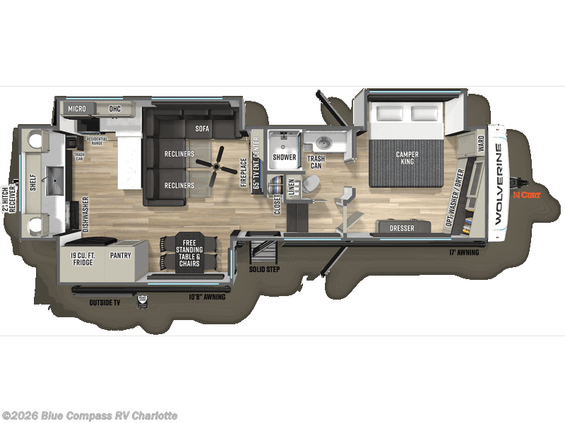 New 2027 Forest River Wolverine 32JF available in Concord, North Carolina