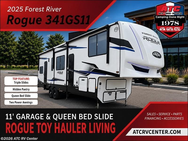 New 2025 Forest River Vengeance Rogue Armored 341GS11 available in Cedar Rapids, Iowa