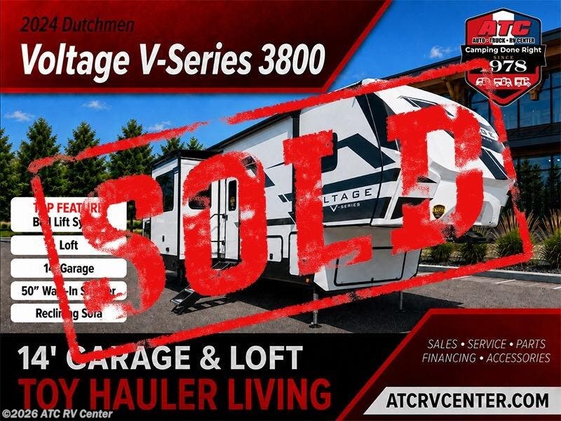 Used 2024 Dutchmen Voltage V-Series 3800 available in Cedar Rapids, Iowa