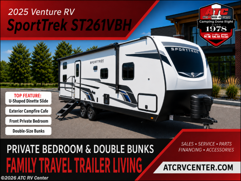 New 2025 Venture RV SportTrek ST261VBH available in Cedar Rapids, Iowa