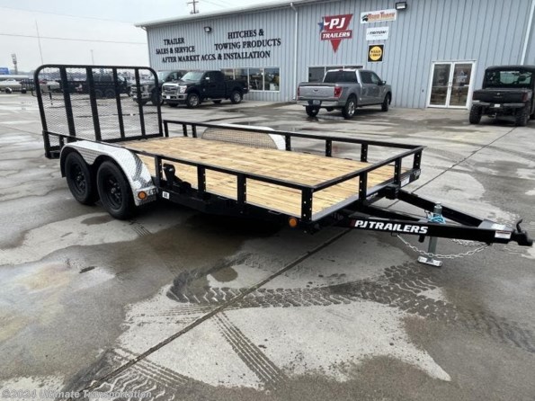 2024 PJ Trailers Utility 83"X16' Tandem  Trailer available in Fargo, ND
