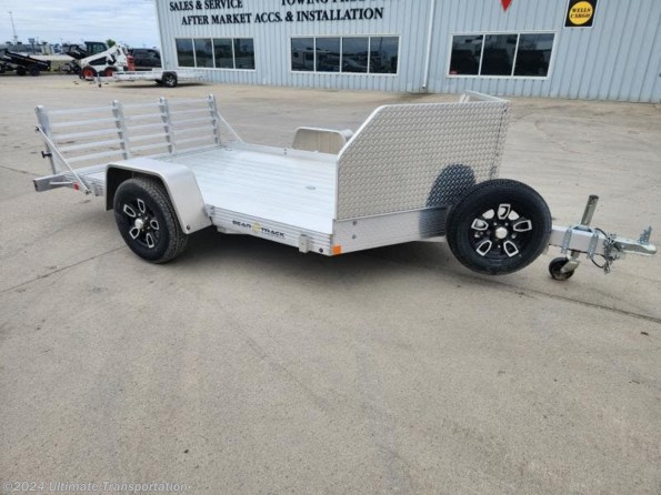 2024 Bear Track 76x132 Aluminum Motorcycle Trailer available in Fargo, ND