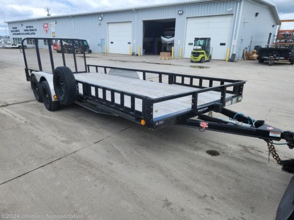 2022 PJ Trailers Utility 83"x20 Tandem  Trailer available in Fargo, ND