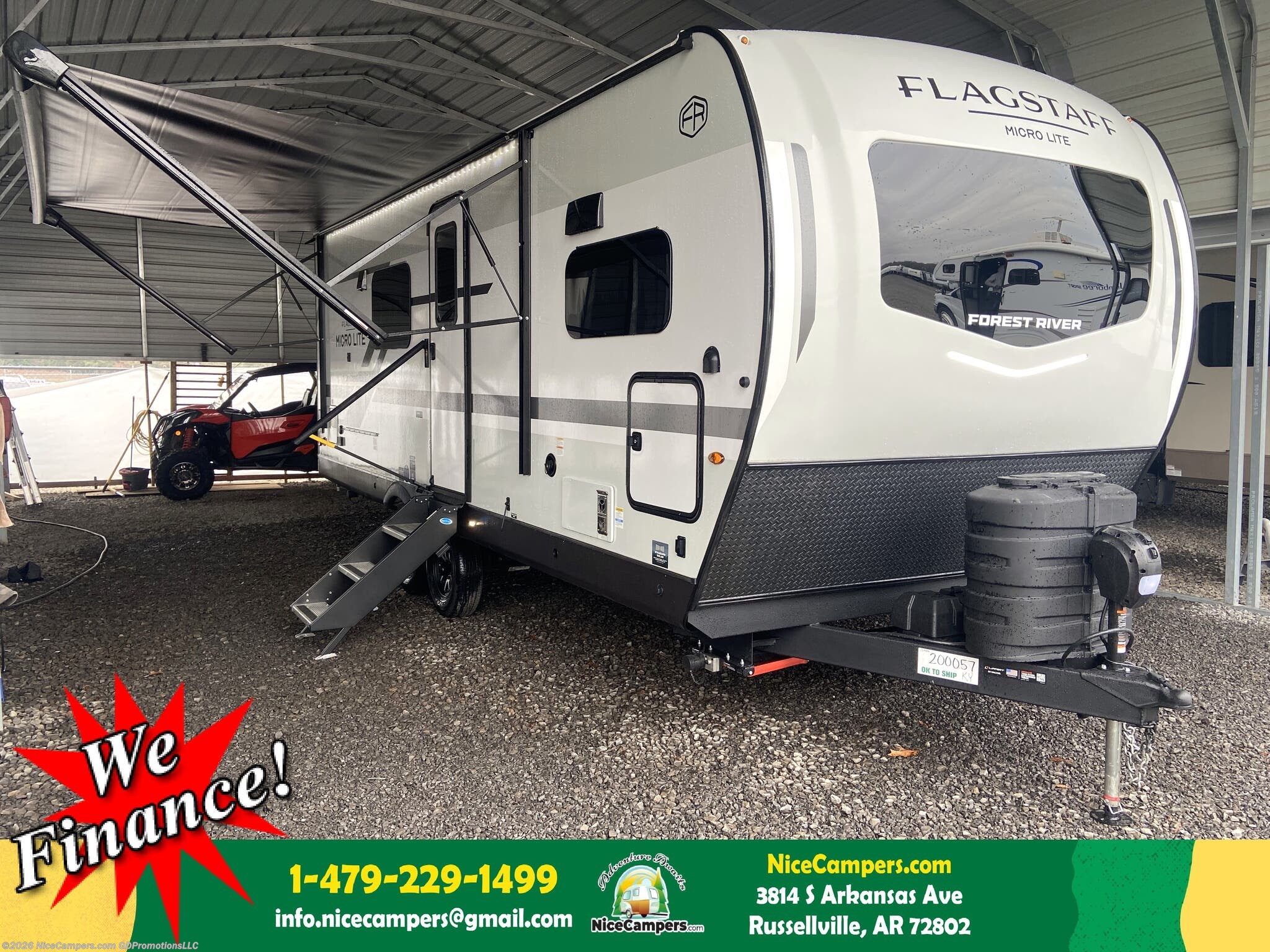 New 2026 Forest River Flagstaff Micro Lite 25MBR available in Russellville, Arkansas