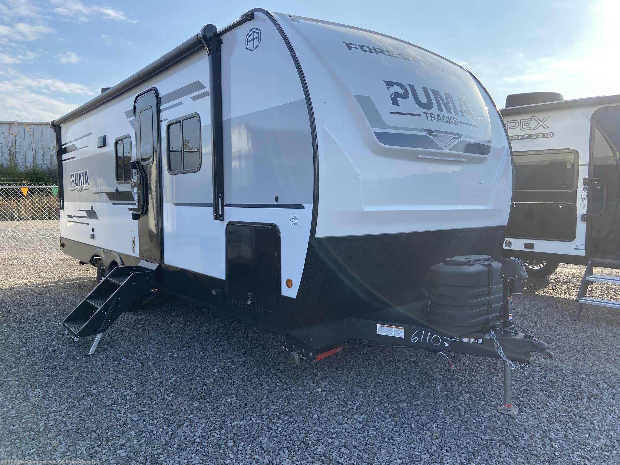 New 2026 Forest River Puma Tracks 2420RBS available in Russellville, Arkansas