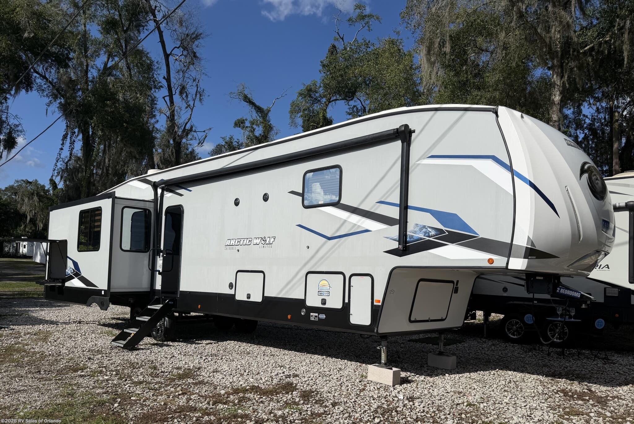 Used 2023 Forest River Cherokee Arctic Wolf Suite 3660 Suite available in Longwood, Florida