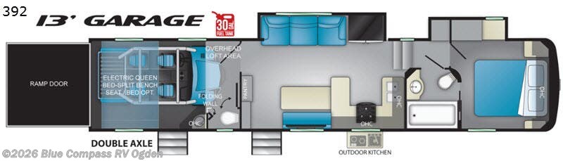 Used 2020 Heartland Road Warrior 392 available in Marriott-Slaterville, Utah