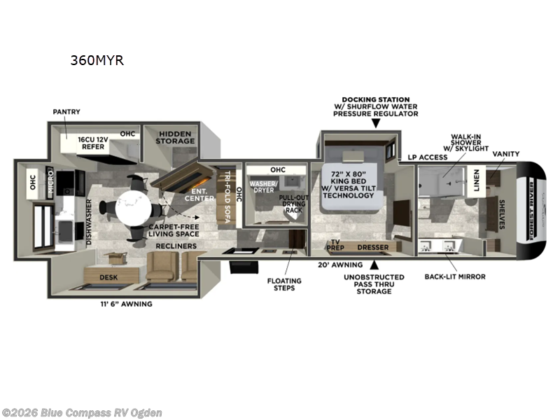Used 2026 Forest River Impression 360MYR available in Marriott-Slaterville, Utah