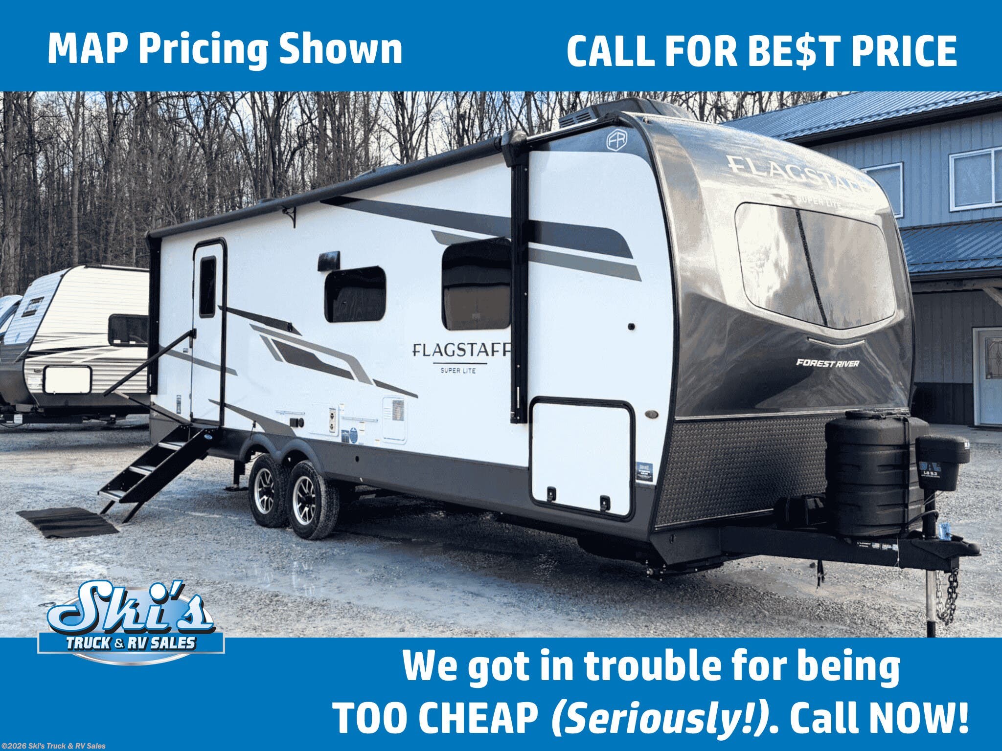 New 2026 Forest River Flagstaff Super Lite 26RBWS available in Rockville, Indiana