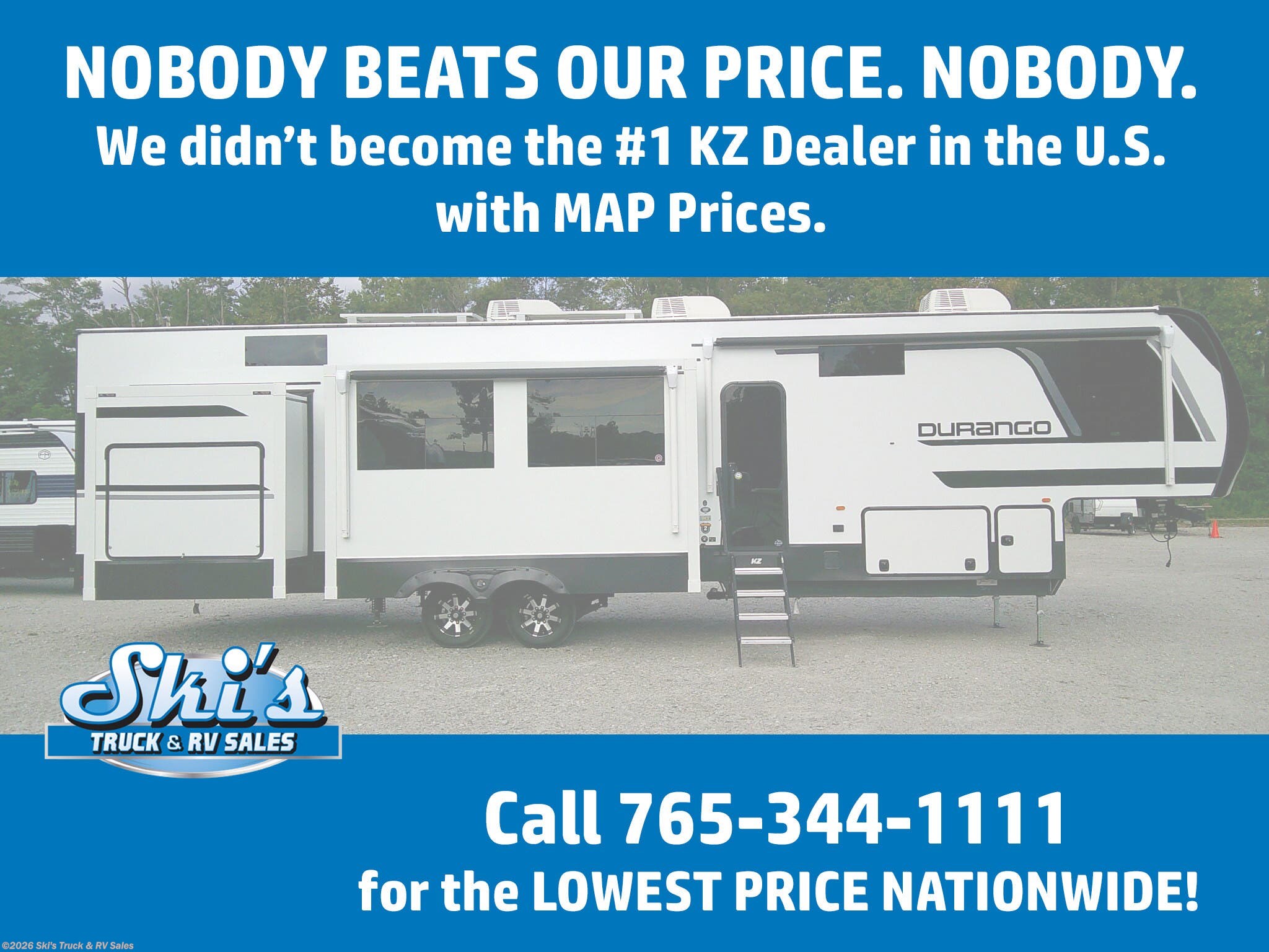 New 2026 K-Z Durango D348BHF available in Rockville, Indiana