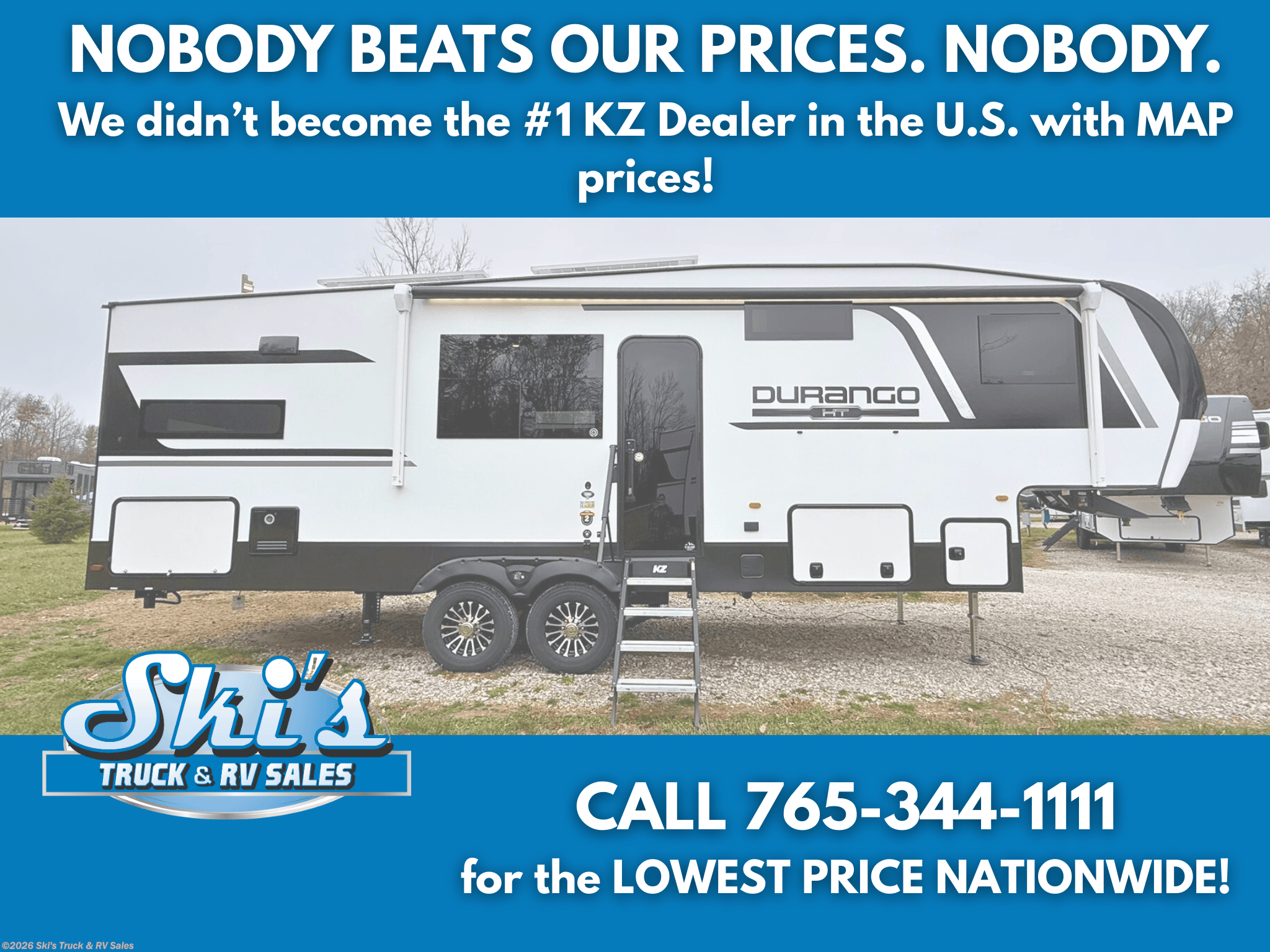 New 2026 K-Z Durango D240RKD Half-Ton available in Rockville, Indiana