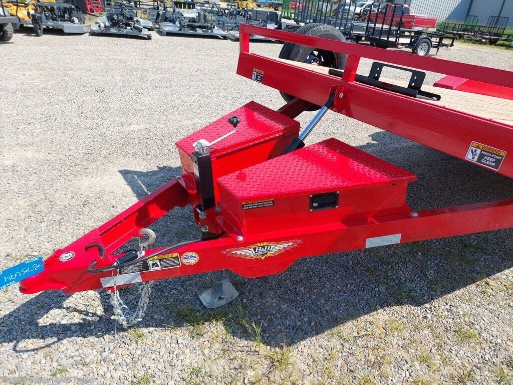 Car Hauler Trailer for sale New H&H Speedloader Tiltbed H8224EX100