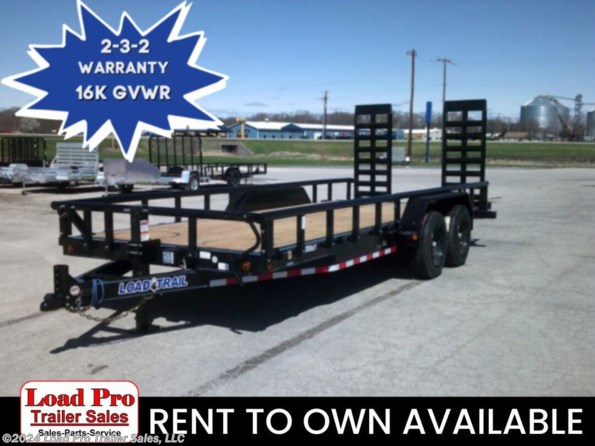 2022 Load Trail 83X20 Flatbed Equipment Trailer 16000 LB GVWR available in Clarinda, IA