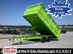 2024 Load Trail DZ 96X16 Deckover Dump Trailer 14K GVWR