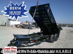2024 Load Trail DL 83X14 Low Pro 7GA Floor Dump Trailer 14K GVWR