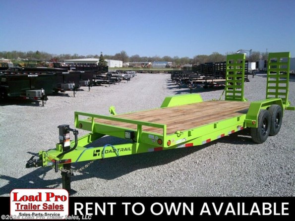 2024 Load Trail CH 83X22 Flatbed Equipment Trailer 14K GVWR available in Clarinda, IA