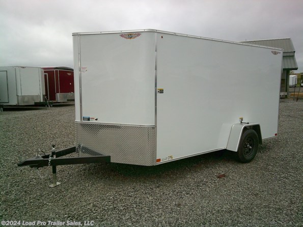 2024 H&H 7X12 Enclosed Cargo Trailer available in Clarinda, IA
