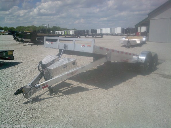 2024 H&H H8224EXA-140 82X24 Aluminum Electric Tilt Speed Loader available in Clarinda, IA