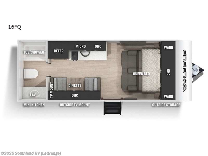 2022 Forest River Cherokee Wolf Pup 16FQ
