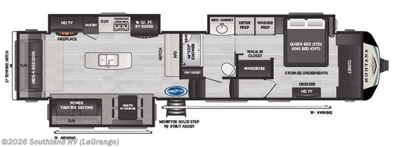 Used 2021 Keystone Montana Series M 3813MS available in Lagrange, Georgia