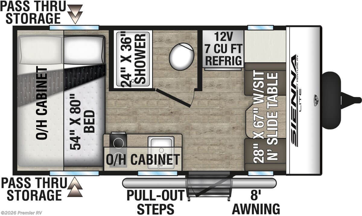 New 2026 Venture RV Sienna Lite SA140VFD available in Blue Grass, Iowa