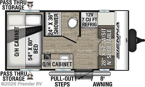 New 2026 Venture RV Sienna Lite SA140VFD available in Blue Grass, Iowa
