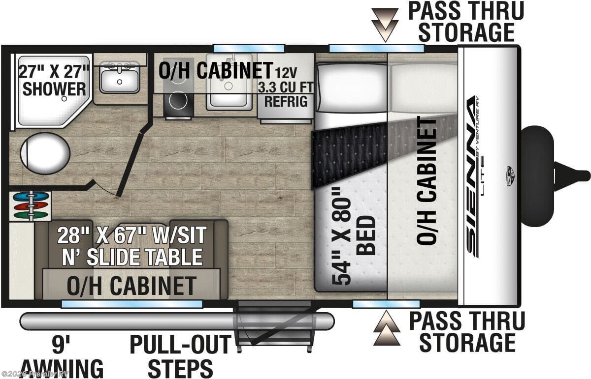 New 2026 Venture RV Sienna Lite SA130VRD available in Blue Grass, Iowa