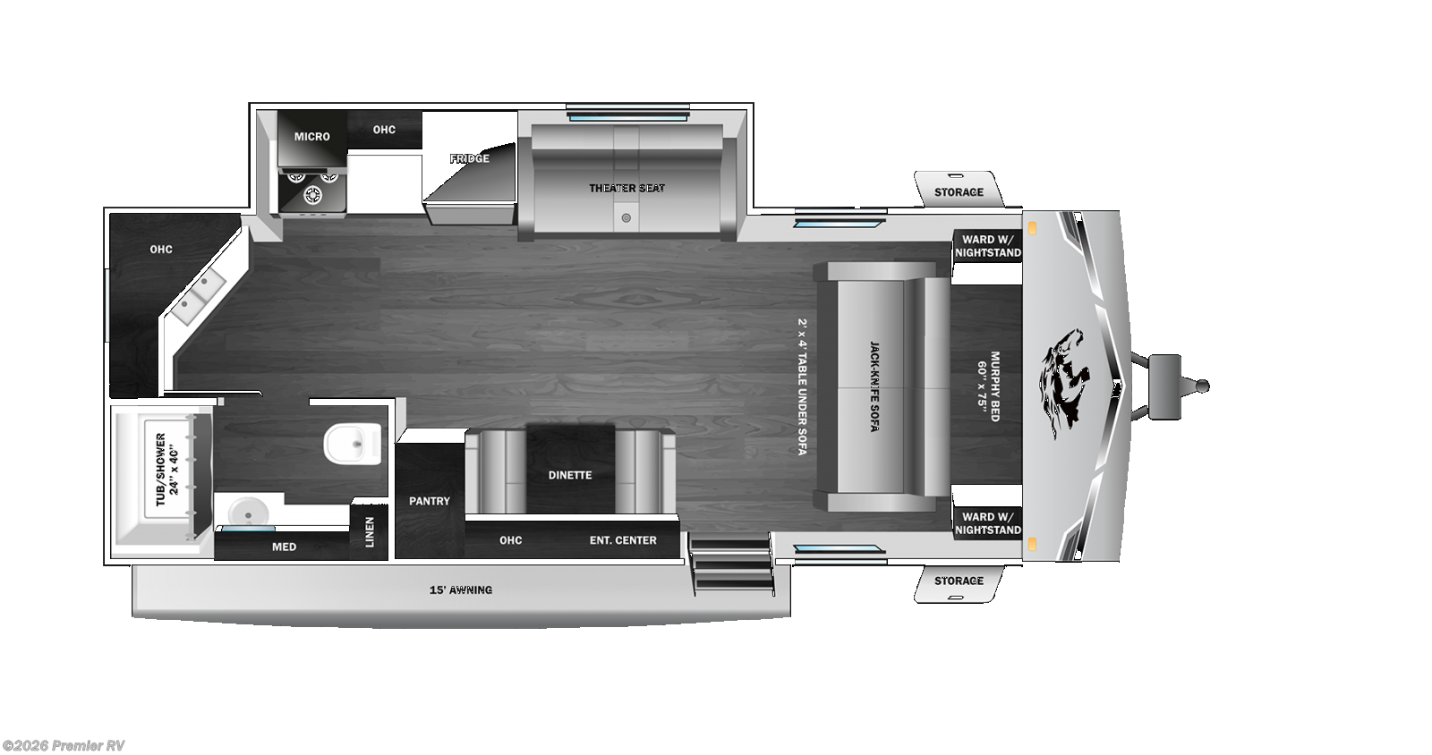 New 2026 Highland Ridge Range Lite 211RKM available in Blue Grass, Iowa