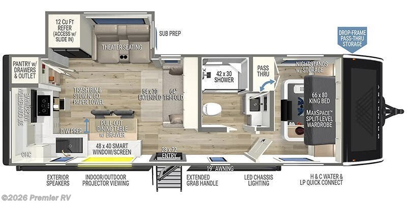 New 2026 Brinkley RV Model I 275 available in Blue Grass, Iowa