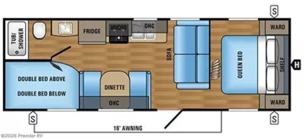 Used 2017 Jayco Jay Flight SLX 264BHW available in Blue Grass, Iowa