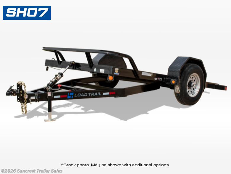 2024 Load Trail SH 77" x 12' Single Axle Scissor Hauler Trailer