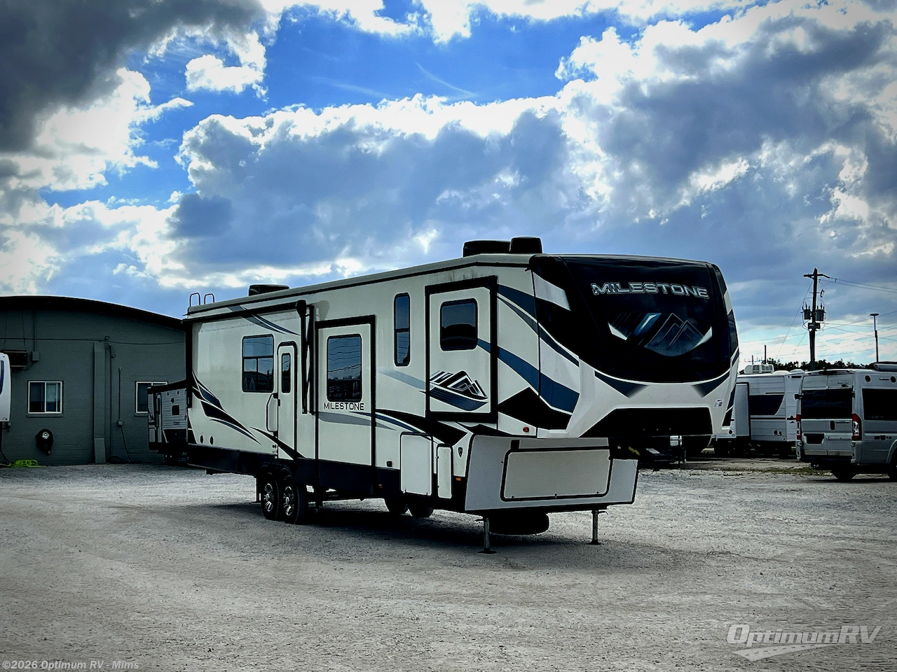 Used 2022 Heartland Milestone 370FLMB available in Mims, Florida