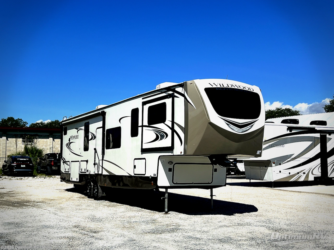Used 2021 Forest River Wildwood Heritage Glen Elite Series 36FL available in Mims, Florida